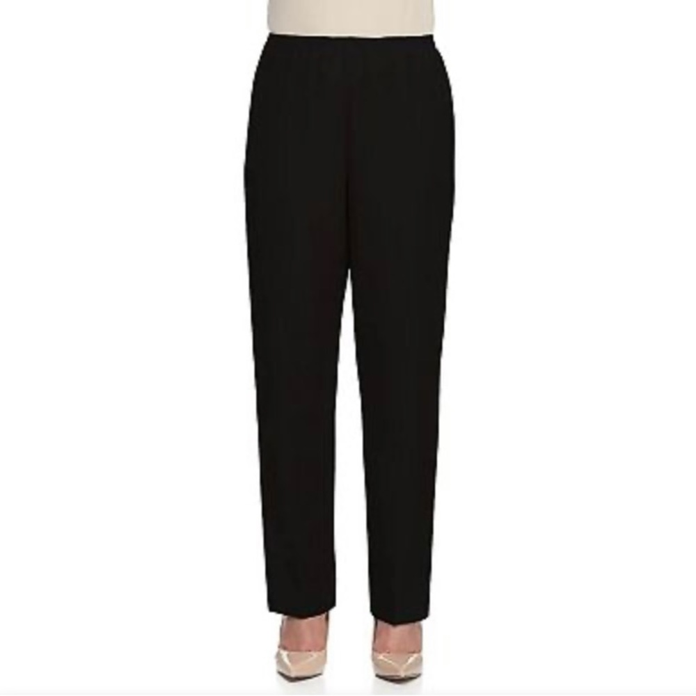 Alfred Dunner Petite Classic Pull-On Straight-Leg Women’s